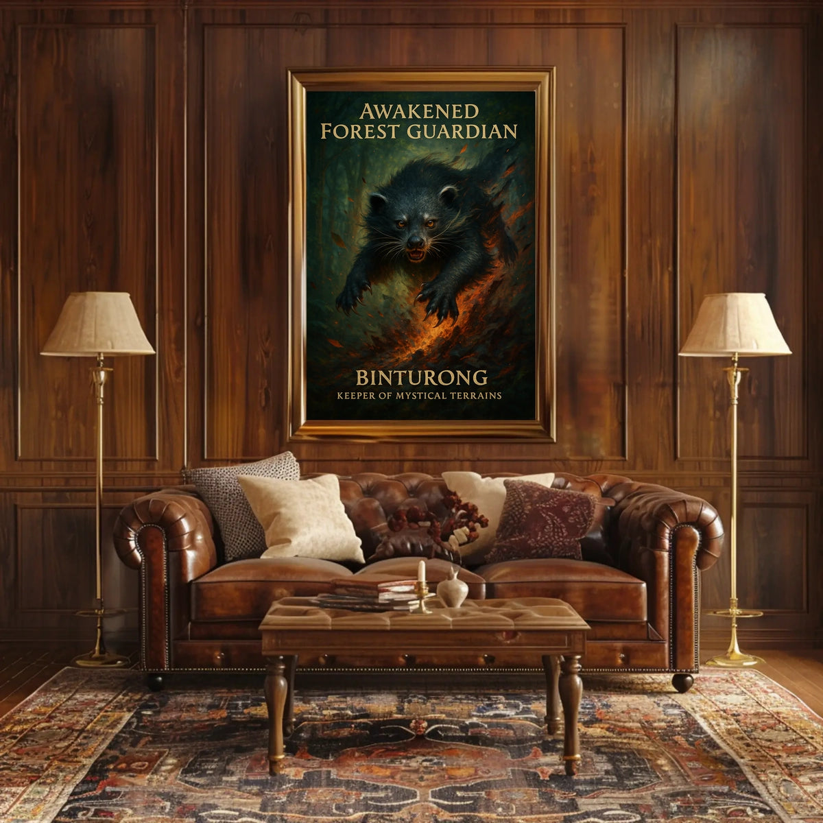 Awakened Forest Guardian Poster