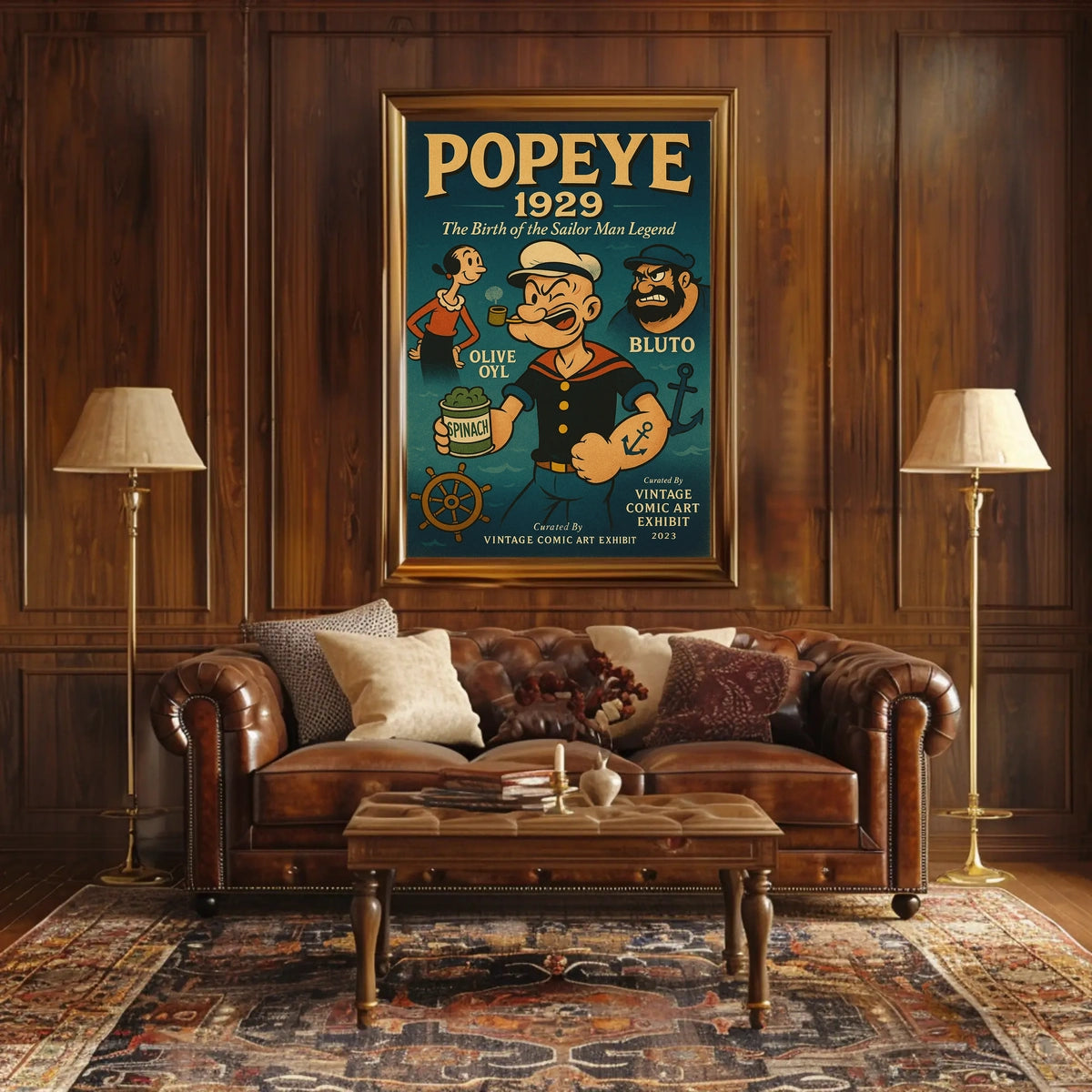 Popeye 1929 Art Poster POP-111