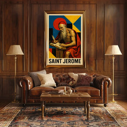 Saint Jerome Religious Art Poster