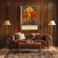 St. Michael the Archangel Poster PosterGoat