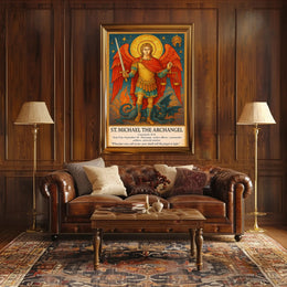 St. Michael the Archangel Poster PosterGoat