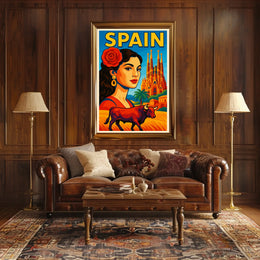 Vibrant Spain Poster