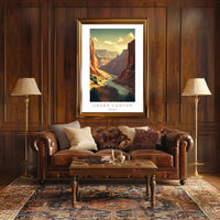 Majestic Grand Canyon Poster PosterGoat