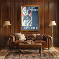 Propaganda Poster with Symbolic Imagery Poster PosterGoat