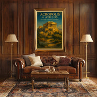 Acropolis Of Athens Poster