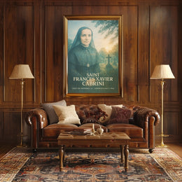 Saint Frances Xavier Cabrini Poster