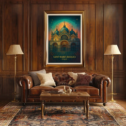 Saint Marks Basilica Italy Poster