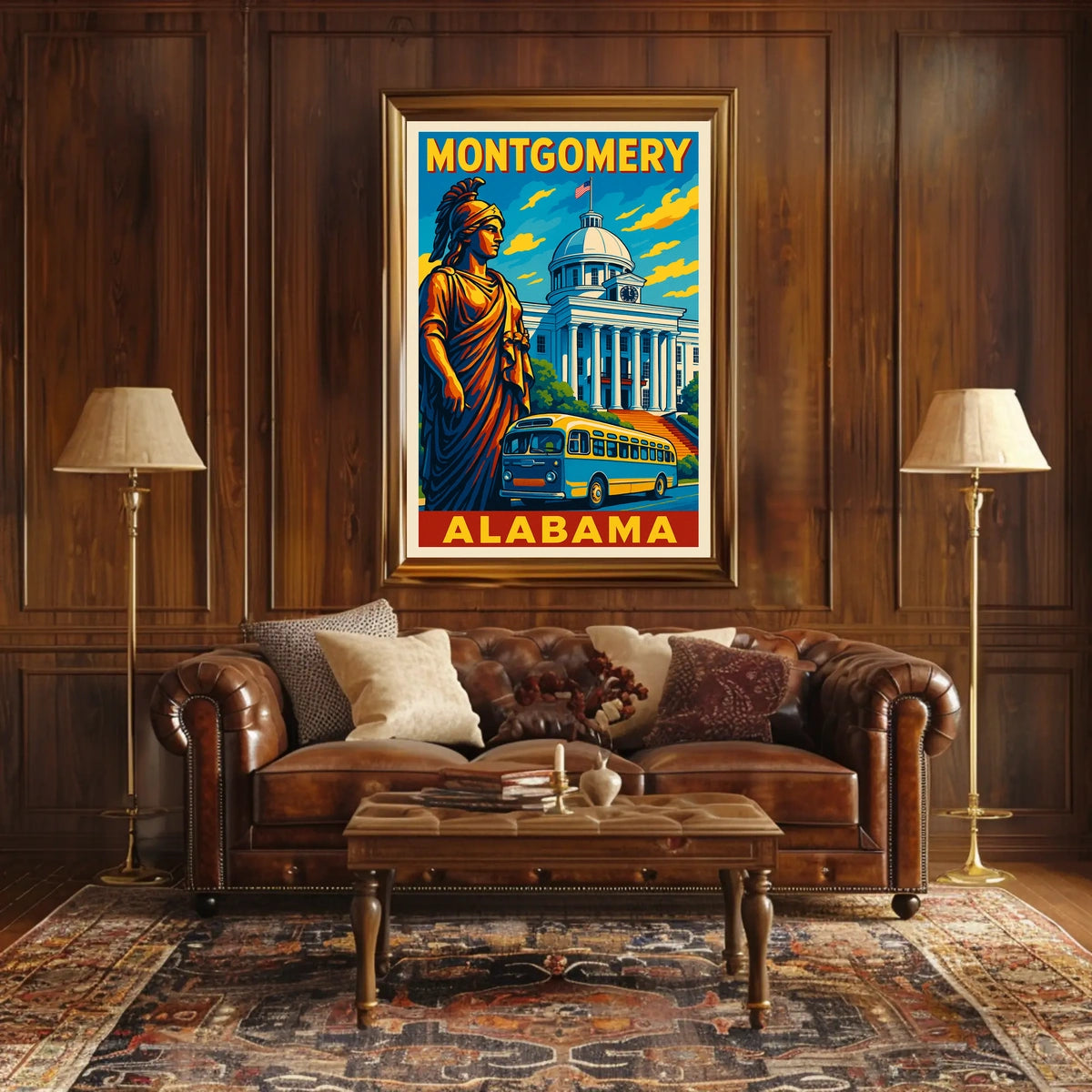 Montgomery, Alabama Poster
