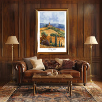 Tuscany Landscape Poster PosterGoat