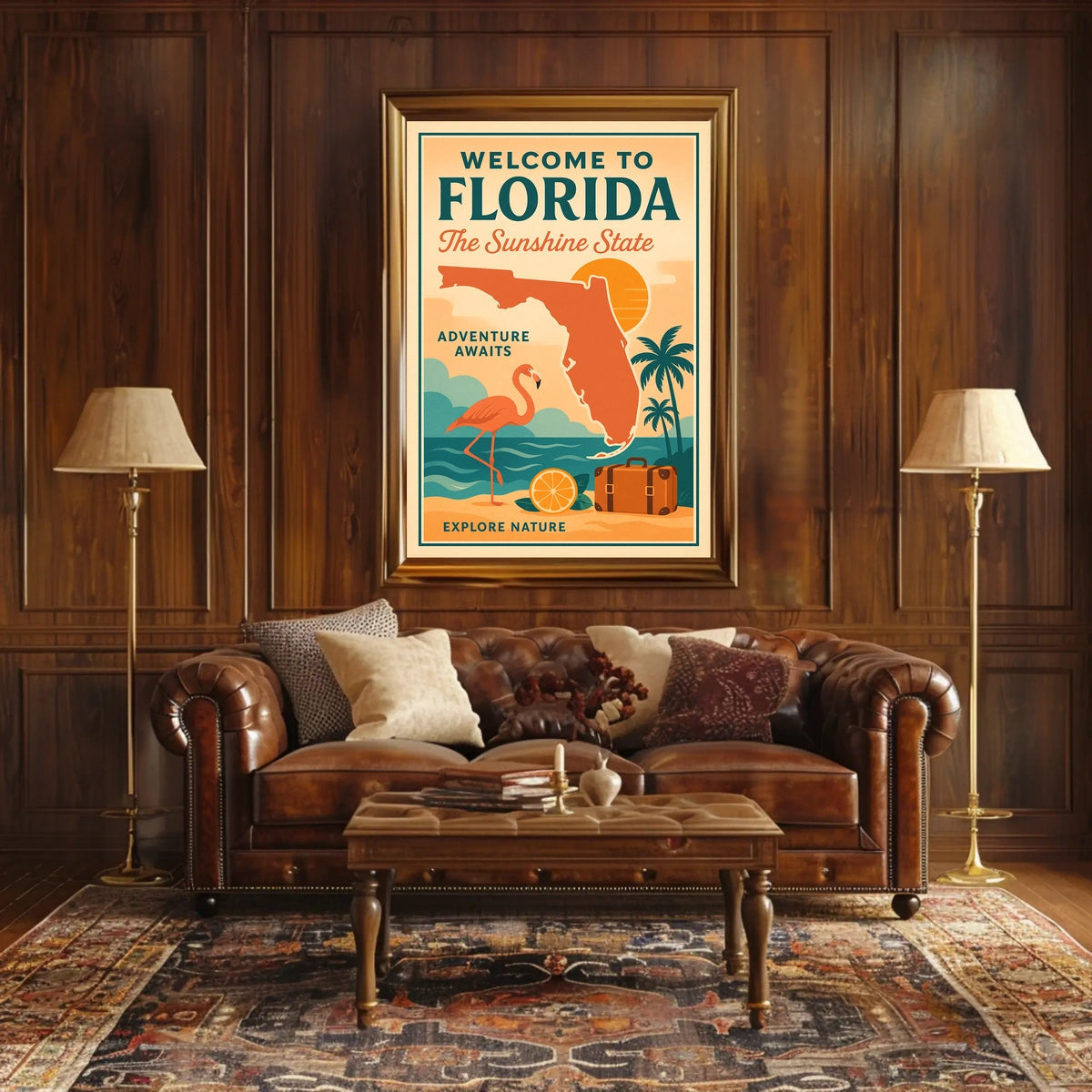 Welcome to Florida Adventure Awaits Poster