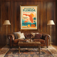 Welcome to Florida Adventure Awaits Poster