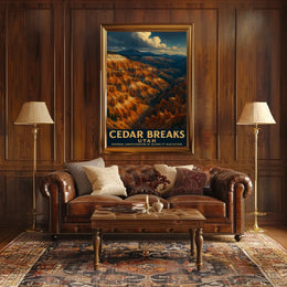Cedar Breaks Natural Amphitheater Poster