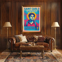 Saint Carlo Acutis A Life Of Faith And Poster