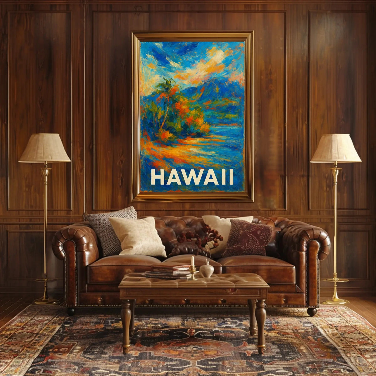 Tropical Paradise Hawaii Poster