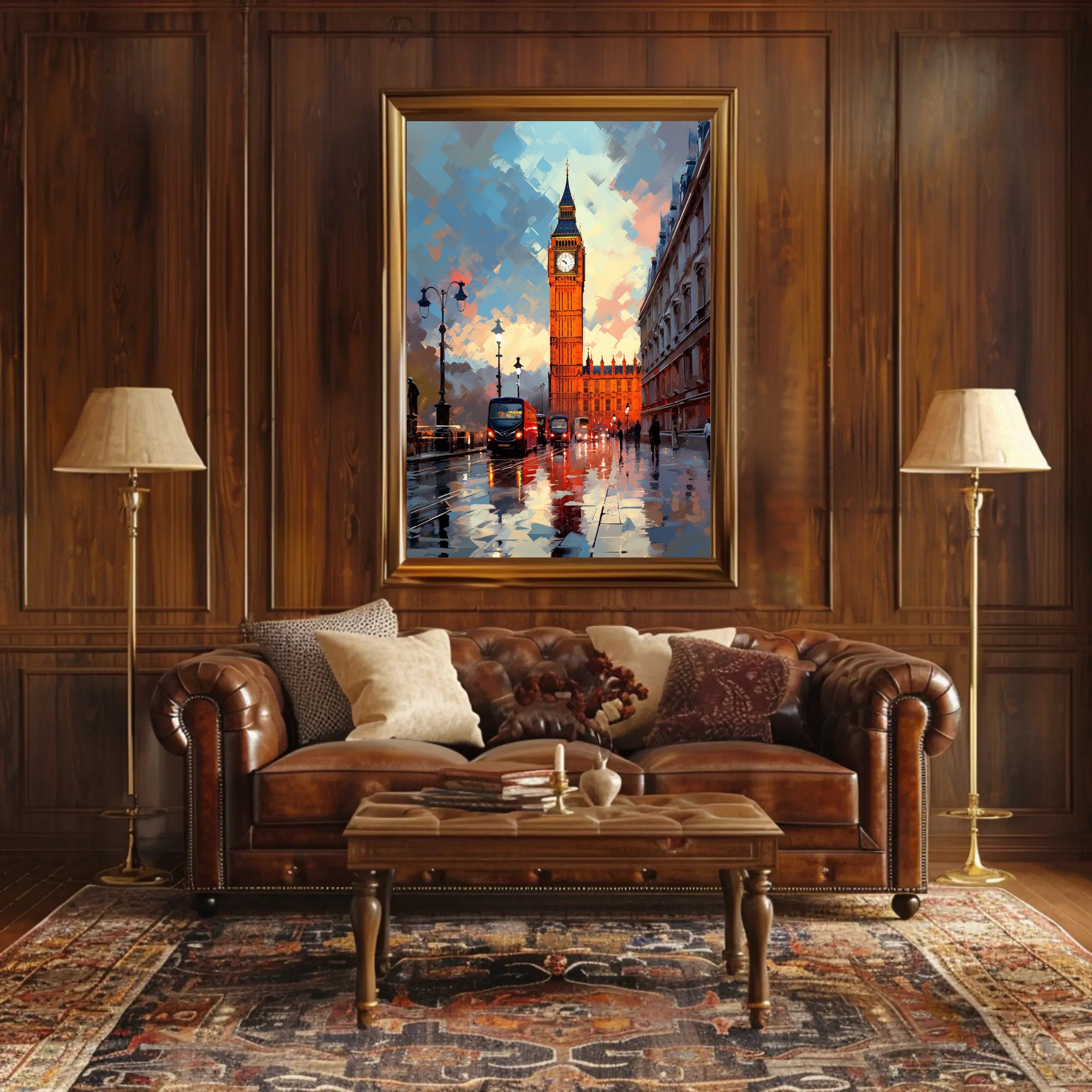 Big Ben At Dusk Poster PosterGoat