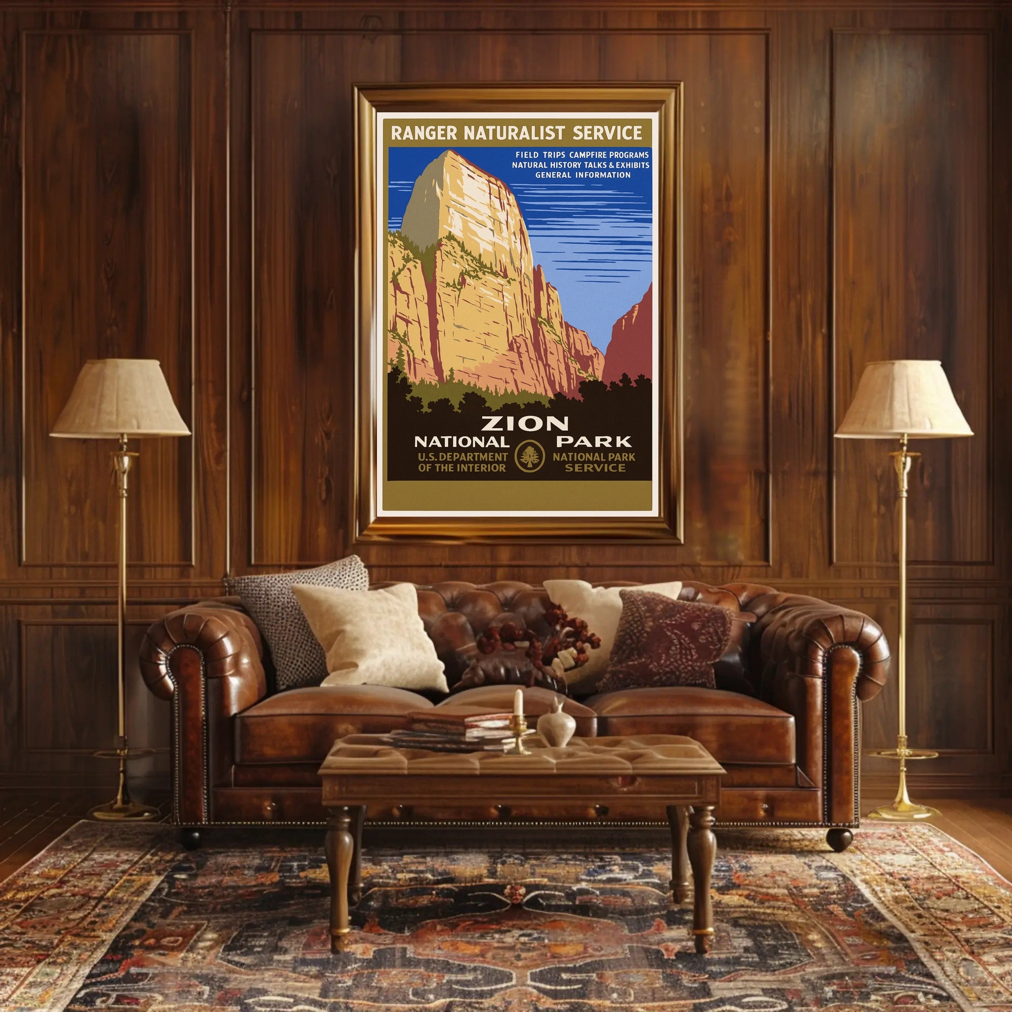 Zion National Park Explore Nature Poster PosterGoat