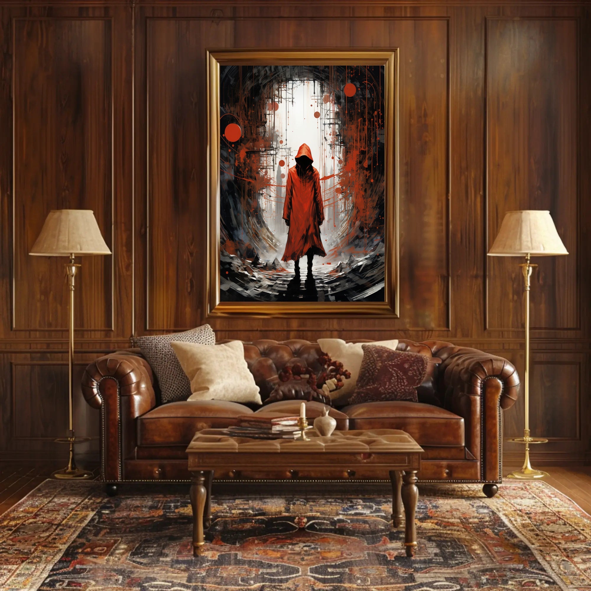 The Enigmatic Figure Poster