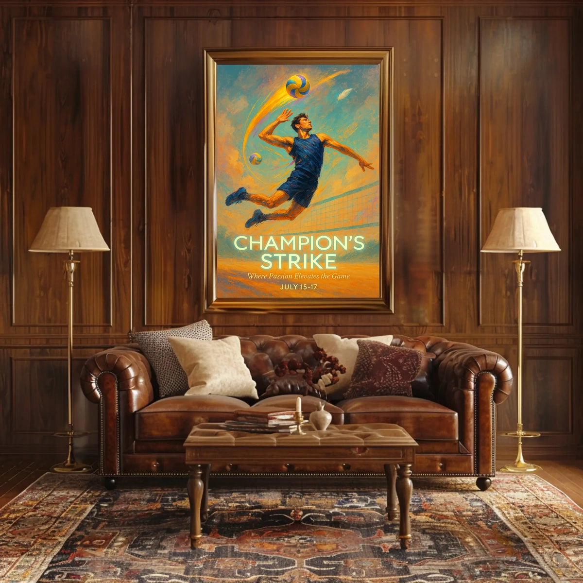 Champions Strike Poster