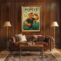 Popeye 1929 Art Poster POP-17