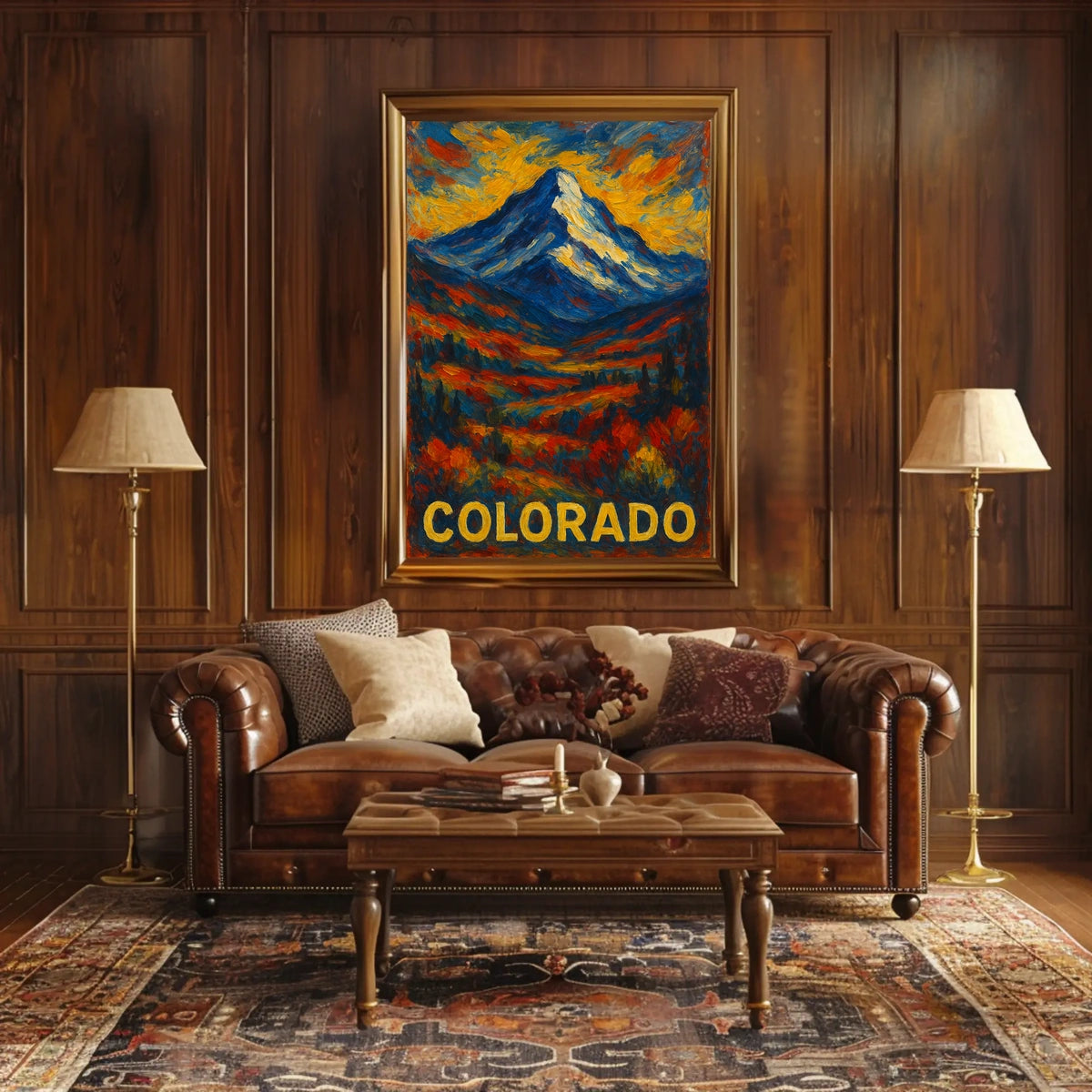 Colorado Mountain Landscape Poster