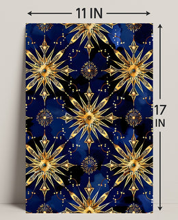 Celestial Elegance Art Print: Space or Astronomy Poster