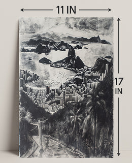 Rio De Janeiro Panorama Poster