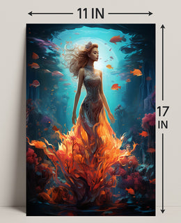 Oceanic Elegance Poster