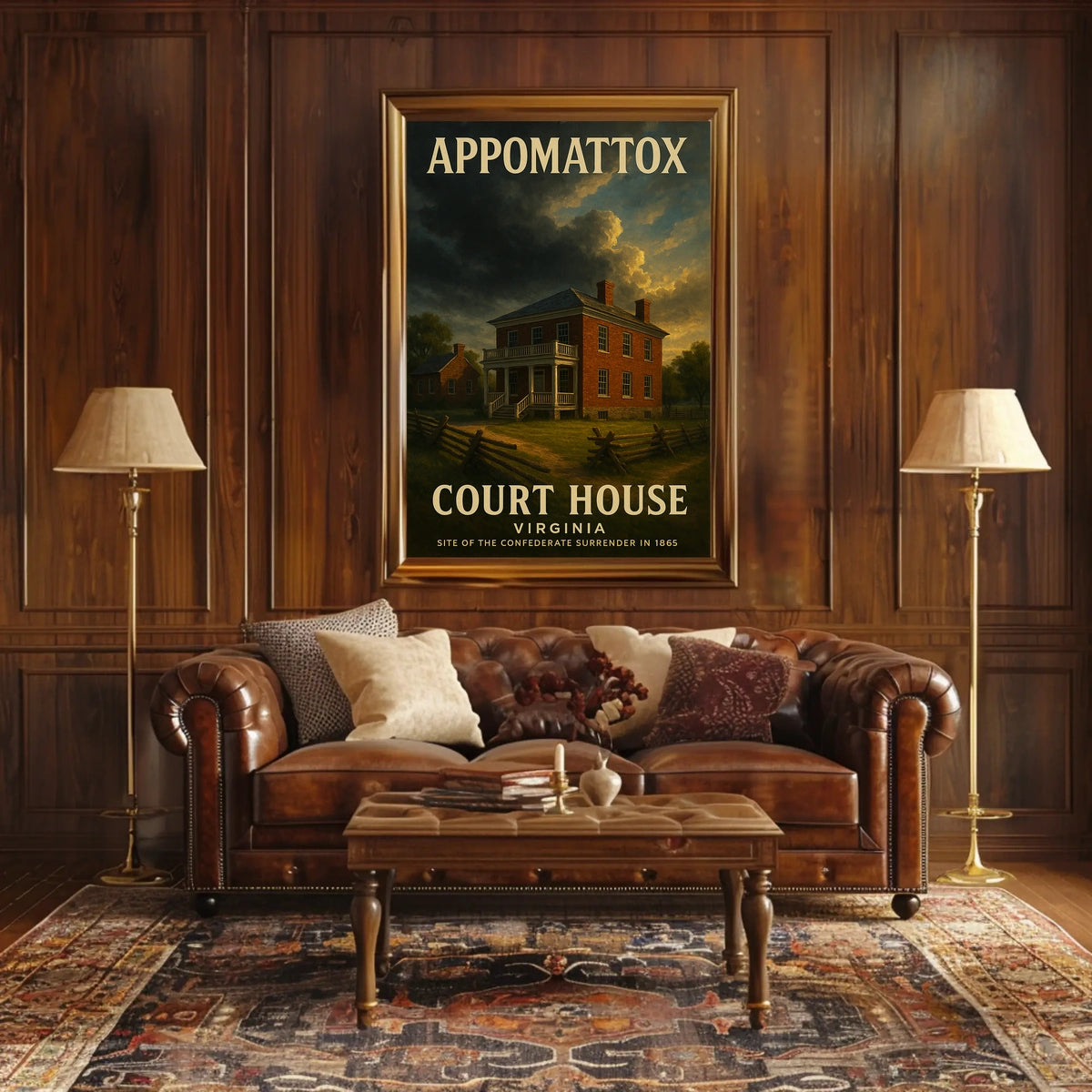Appomattox Court House Poster