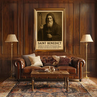 Saint Benedict Poster