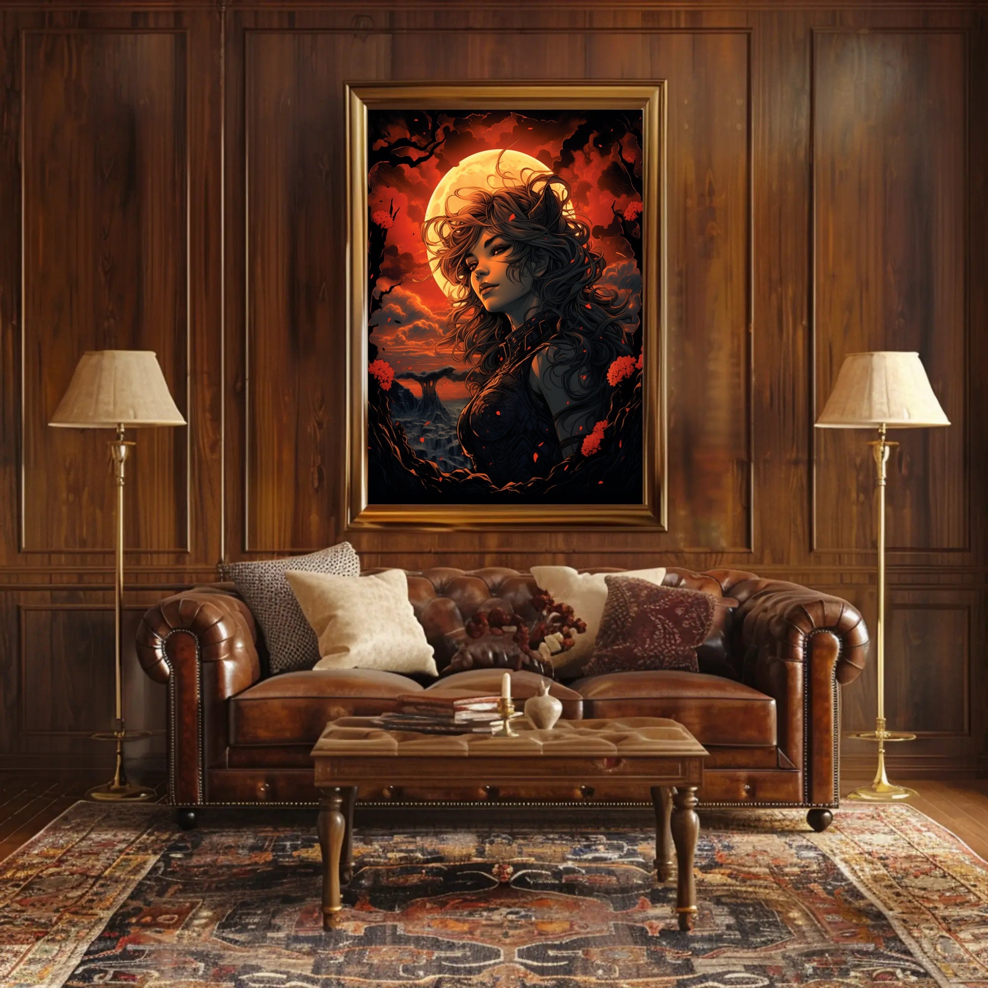 Moonlit Enchantress Poster