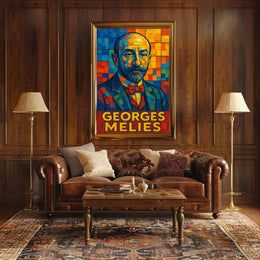 Georges Méliès A Vibrant Tribute Poster