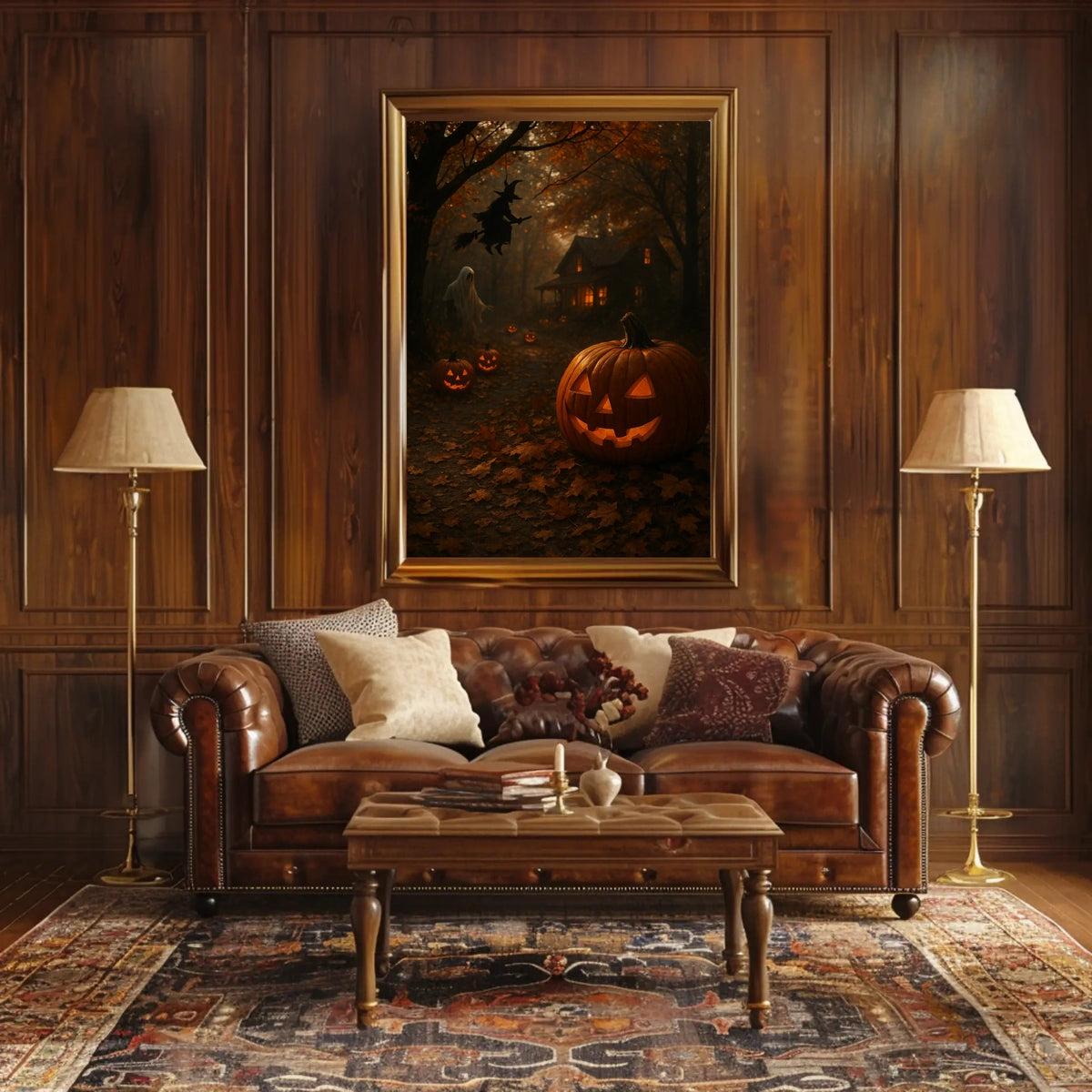 Halloween Night Enchantment Poster