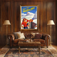 Winter in Vallée de Joux Poster PosterGoat
