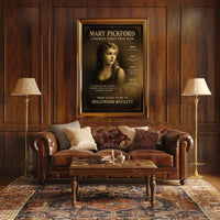 Mary Pickford Cinemas First True Icon Poster