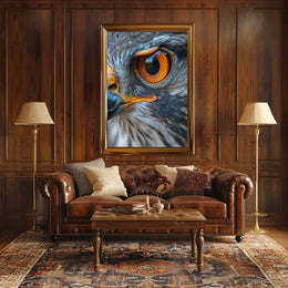 Eye of the Predator: Nature's Intensity Animal Poster PosterGoat