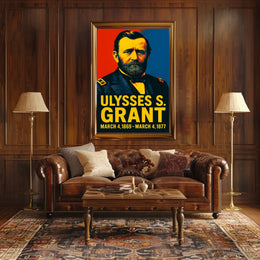 Ulysses S. Grant 18Th President Poster