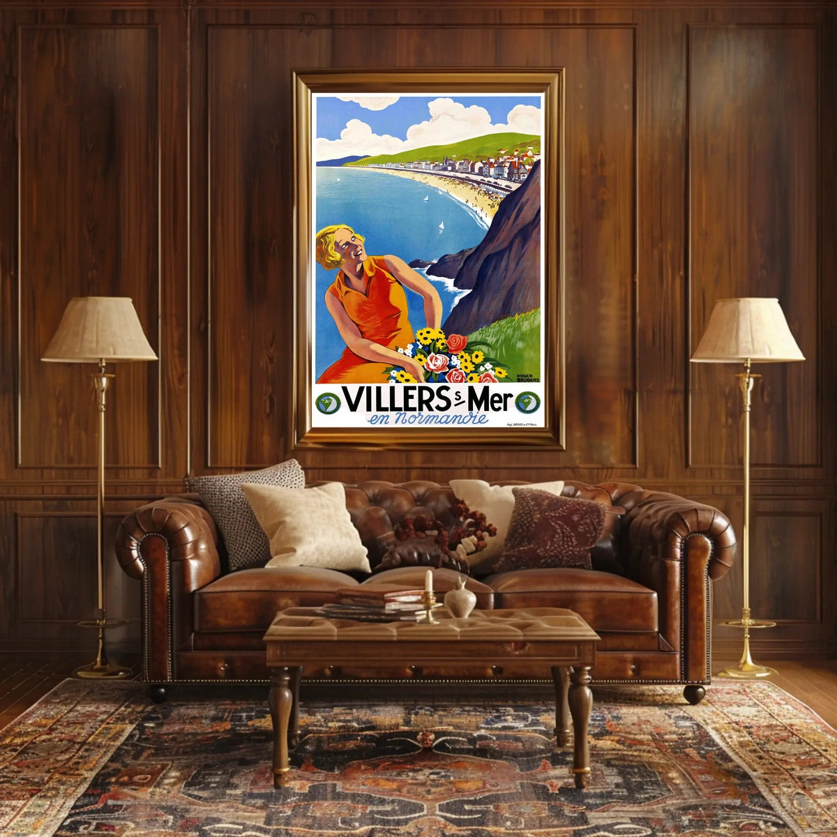 Villers-Sur-Mer En Normandie Poster