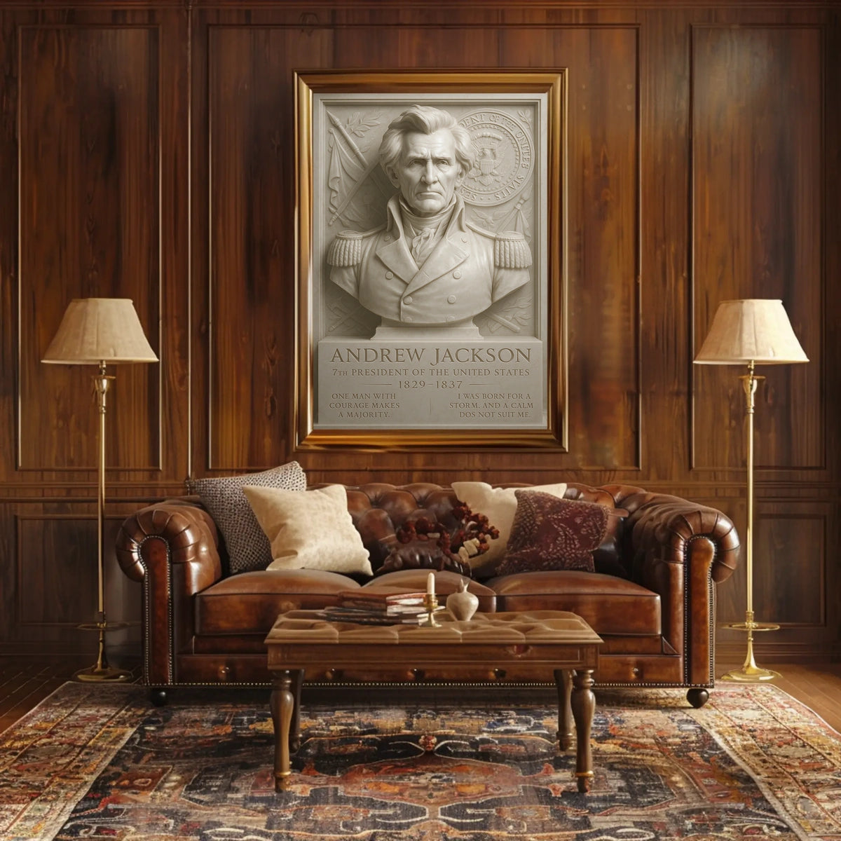 Andrew Jackson 7th President Poster