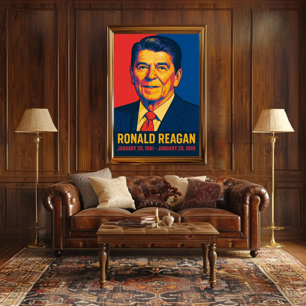 Ronald Reagan Presidential Tribute Poster