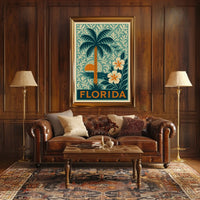 Florida Tropical Escape Poster