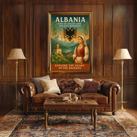 Explore The Heart Of The Balkans Poster