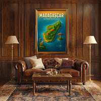 Madagascar An Island of Adventure Poster