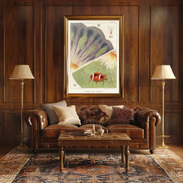 Barrier Reef Anemones Poster