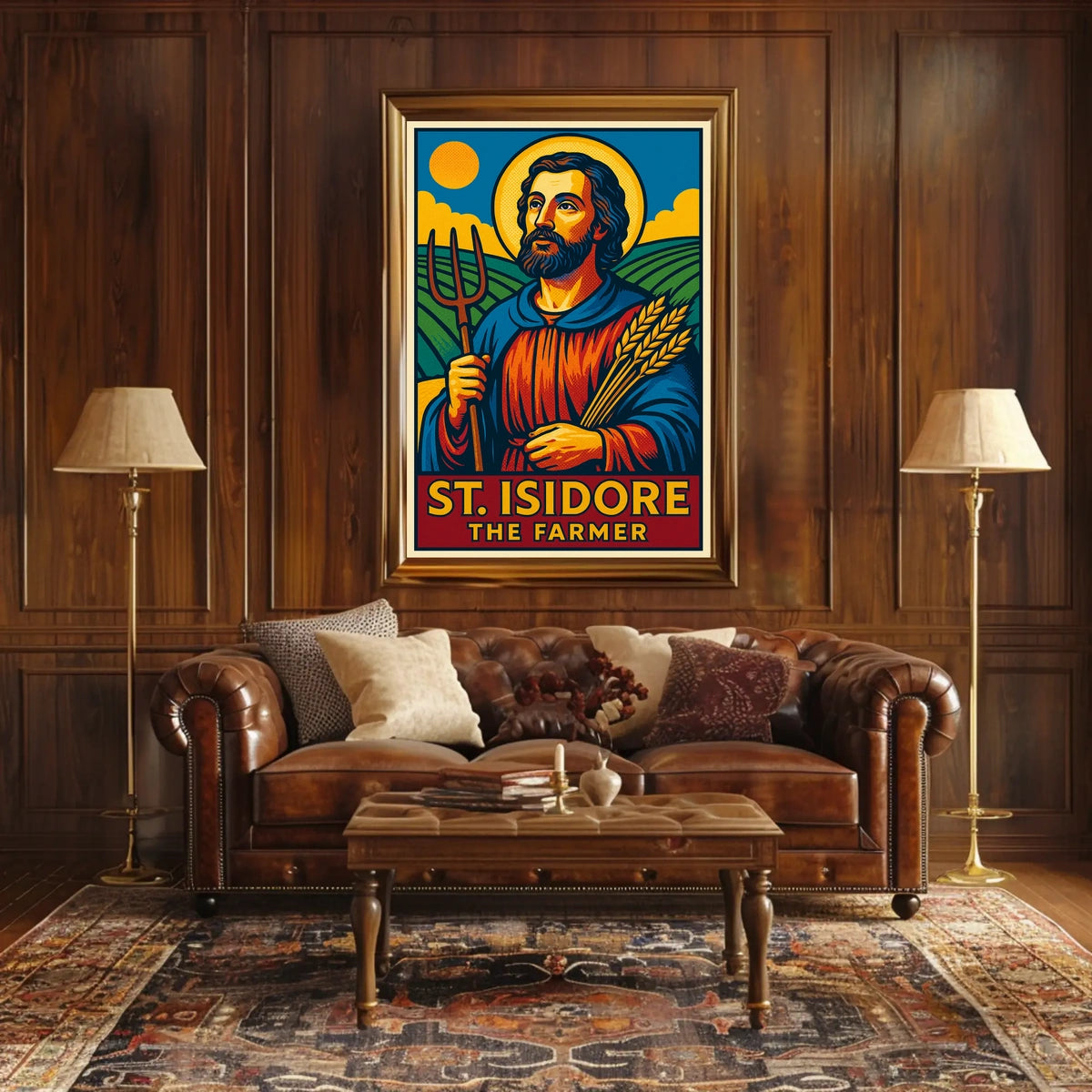 St. Isidore the Farmer Poster