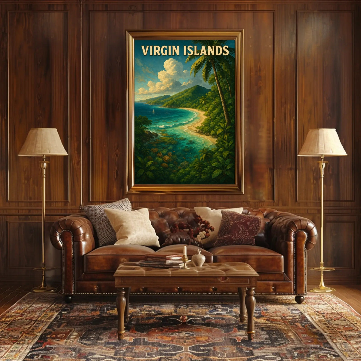 Virgin Islands Paradise Poster
