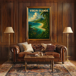 Virgin Islands Paradise Poster