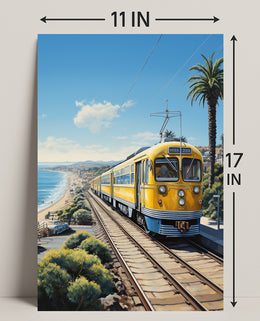 Coastal Journey Poster