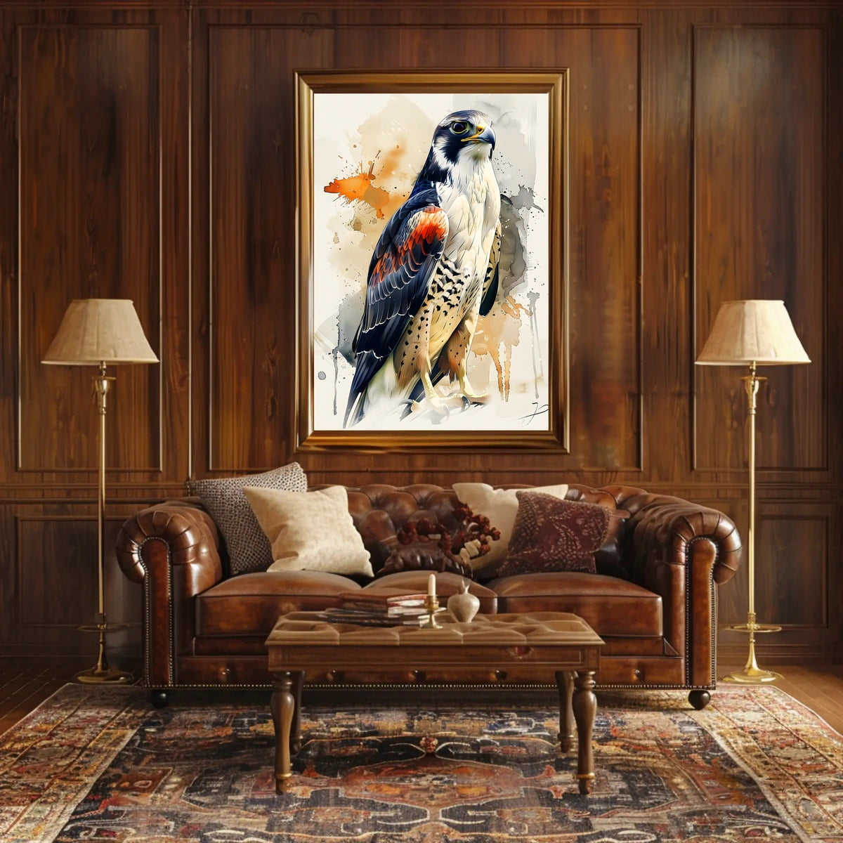 Majestic Falcon Poster
