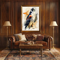 Majestic Falcon Poster