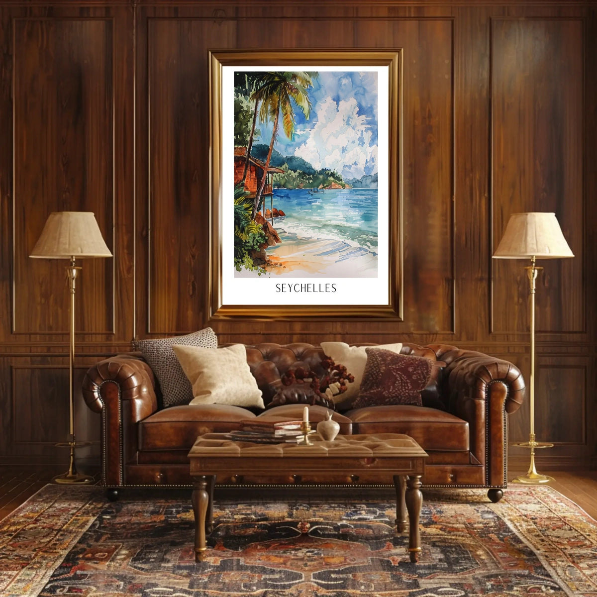 Serene Seychelles Poster